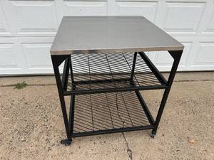 lot 6 image: New Display Model Ooni Pizza Oven Stand  Rolling Cart
