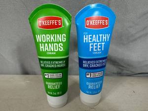 lot 176 image: New OKeefes Working Hands and Healthy Feet Cream