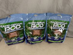 lot 219 image: 45 New Rapid Repair Pods for Lawn Repair