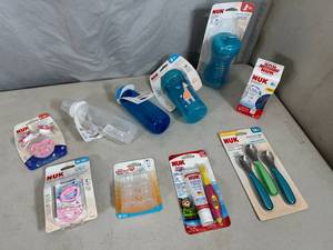 lot 257 image: New NUK Baby Items, Bottles, and More