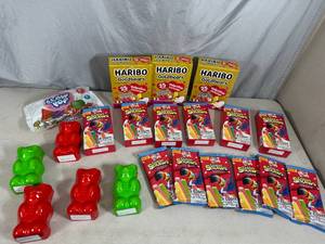 lot 263 image: Assorted Candy, Haribo Gummies, Fruit Loops Cereal Straws, Blow Pops, Etc.