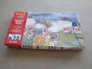 lot 32 image: Model Soldier Sets - American Revolution, Etc