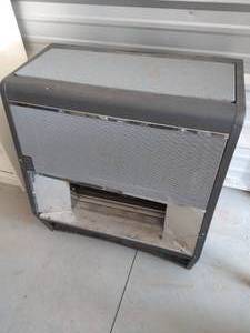 lot 35 image: US Stove Co Vented Gas Room Heater