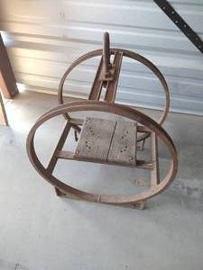 lot 53 image: Metal Wood Stacker