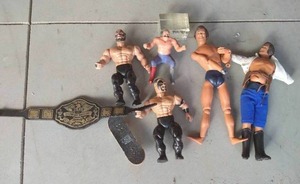 lot 60 image: Action Figures & WWF Lot