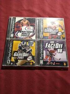 lot 84 image: (4) PS1 Games