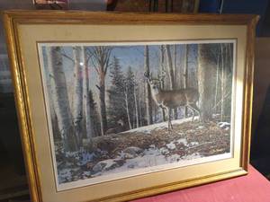 lot 111 image: Signed & Numbered Jim Hansel Print