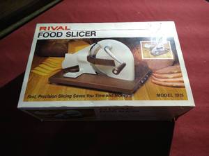 lot 118 image: Rival Food Slicer