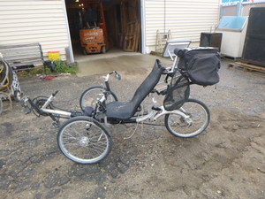 lot 150 image: Ice HPV Recumbent 3-Wheel Bicycle