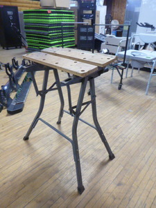 lot 46 image: Adjustable Clamp Table
