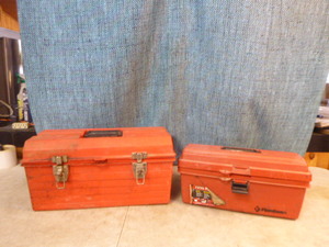lot 90 image: 2 Toolboxes with an Assortment of Tools