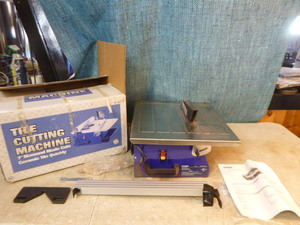 lot 126 image: The Cutting Machine Tile Cutter