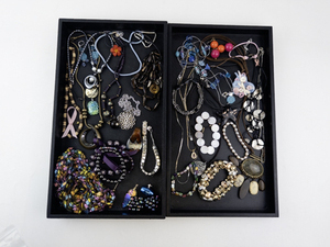 lot 77 image: Assorted Costume Jewelry Necklaces, Bracelets, and Pendants Collection
