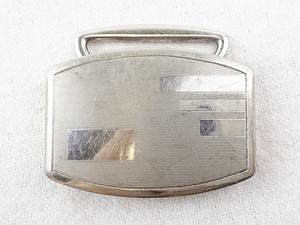 lot 247 image: Swank Deluxe Plate Bronze Belt Buckle