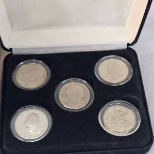 lot 71 image: 5 Decades of Washington Proof Set
