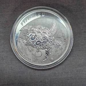 lot 80 image: 2011 1oz Turtle Coin