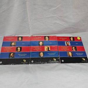 lot 13 image: 2011, 2012, 2013 Presidential $1 Uncirculated Set