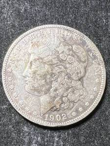 lot 39 image: 1902-O US MORGAN SILVER DOLLAR