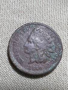 lot 55 image: 1860 US INDIAN HEAD CENT