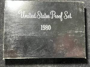 lot 75 image: 1980 US PROOF SET