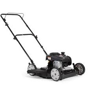 lot 47 image: Murray 20 in. 125 cc Briggs & Stratton Walk Behind Gas Push Lawn Mower with 4 Wheel Height Adjustment and Prime N Pull Start  Customer Returns See Pictures