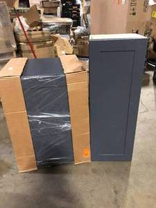lot 26 image: Lot of Assorted Kitchen Cabinets Various Models and Conditions  Customer Returns See Pictures