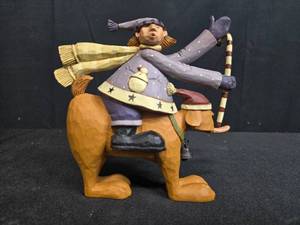 lot 34 image: Williraye Studio Winter Romp WW2493 Figurine with Original Box