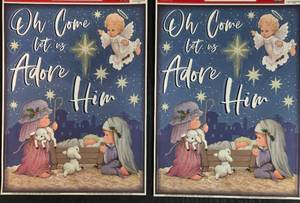lot 49 image: Collection of Holiday and Winter Window Gel Clings