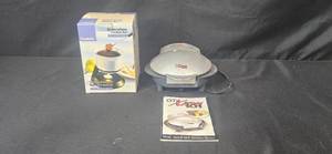 lot 60 image: GT Xpress 101 Meal Snack and Dessert Maker & Trudeau 7-Piece Chocolate Fondue Set