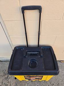 lot 94 image: Contico Rolling Tool Box with Telescoping Handle and Tray