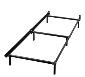 lot 8 image: ZinusCompack Twin Black Metal Bed Frame