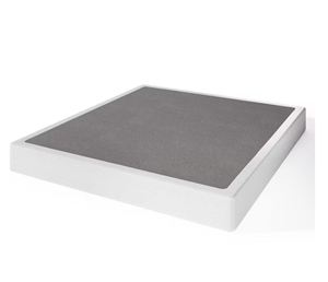 lot 11 image: HOMZENE6 in. Full Size Metal Box Spring with Fabric Cover, Stable Support Mattress Foundation, Easy Assembly, Heavy Duty