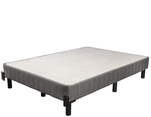 lot 13 image: Twin Size EnForce 7 Metal Foundation with Headboard Bracket and Legs