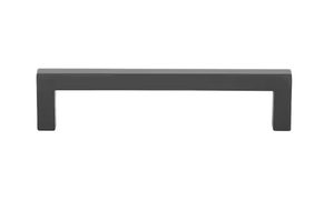 lot 42 image: (20-Pack)&nbsp5 in. Matte Black Solid Square Cabinet Bar Drawer Center-to-Center Pulls