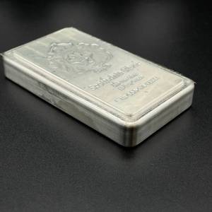 lot 9 image: Scottsdale 10 oz Stacker Bar .999 Fine Silver