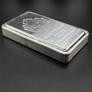 lot 10 image: Scottsdale 10 oz Stacker Bar .999 Fine Silver