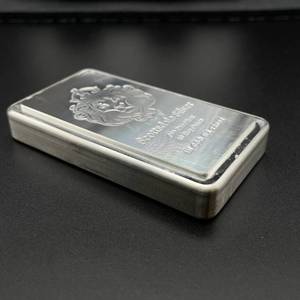lot 12 image: Scottsdale 10 oz Stacker Bar .999 Fine Silver