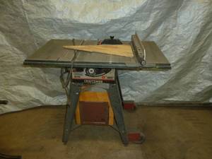 lot 15 image: Craftsman Table Saw 9