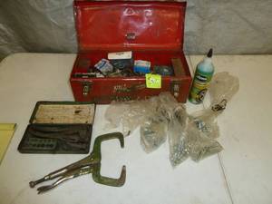 lot 51 image: Tool Box Punch Set Vice Grip