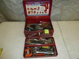 lot 52 image: Pack Out Tool Box- Red