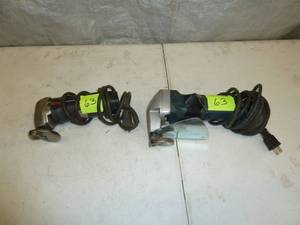 lot 63 image: Ryobi Power Snips x 2