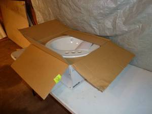 lot 130 image: Kohler Porcelain Sink