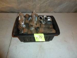 lot 174 image: Basket Of Pipe Nipples