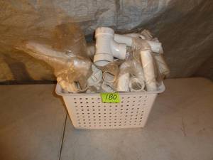 lot 180 image: Basket PVC Drain Trap Sets
