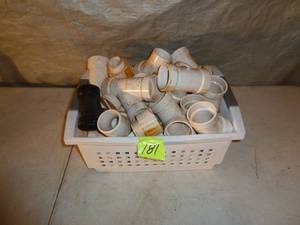 lot 181 image: Basket PVC Fittings