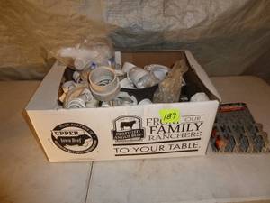 lot 187 image: Box PVC Fittings