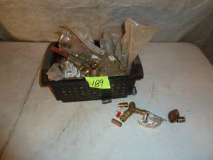 lot 189 image: Basket Brass Fittings