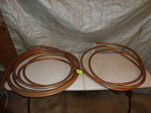 lot 233 image: Bin #4 Copper Tubing Rolls 1