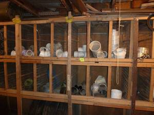 lot 241 image: PVC Fittings  In Bins Assorted 4