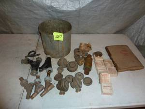 lot 250 image: Pail Boiler Steam Valves